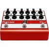 Friedman IRJ Dual Tube Jake E. Lee Signature Dual-Tube Preamp DI+IR Dual-Channel 12AX7 Tubes Effects Pedal Red and White - 3 of 4