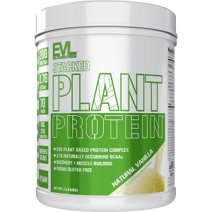 Evlution Nutrition Stacked Plant Protein - 1.5lb - 1 of 4