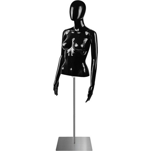 Serenelife Female Torso Dress Form Mannequin - Black : Target