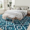 Acekool Tie-Dye Lantern Area Rug Collection, Washable Foldable Faux  Feel, Non Slip, TPR Back, Multicolor Gray Blue Black, Various Sizes - 3 of 4