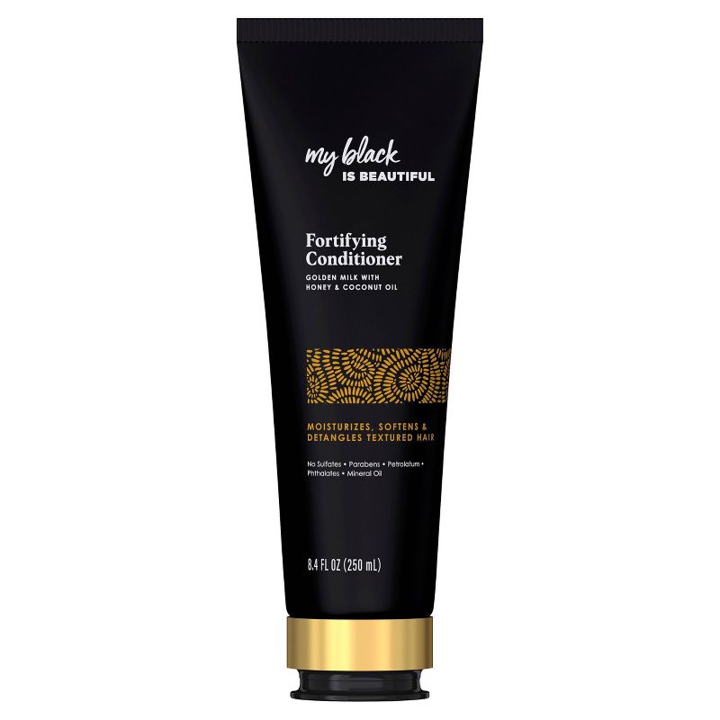 My Black is Beautiful Sulfate-Free Fortifying Conditioner with Golden Milk for Curly Hair - 8.4 fl oz, 3 of 5