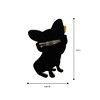 Wrapables Acrylic Fashion Brooch Pin for Sweaters, Coats, Scarves, and Bags, Fashion Doggy - 2 of 4