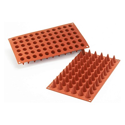 Silikomart Silicone Bakeware Square Cube Mold 1.4 Oz, 35mm X 35mm X 35mm H,  15 Cavities : Target