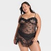 Women's Ruffle Lace Slip Dress - Wild Fable™ - 3 of 3