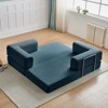 Aukfa Modern Multi-Functional 3-Seater Corduroy Sofa Bed with Versatile Layouts,Ergonomic Design,Luxury Comfort - 3 of 4