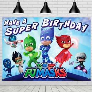 Treasures Gifted PJ Masks Backdrop - PJ Masks Party Supplies - 1 of 1