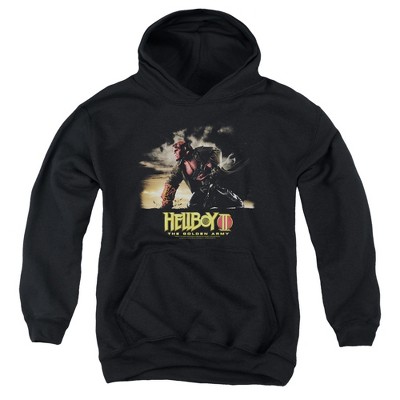 Boys’ Hellboy II Poster Art Hooded Sweatshirt