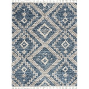 Nourison Oslo Shag Geometric Machine Woven Indoor Area Rug - 1 of 4