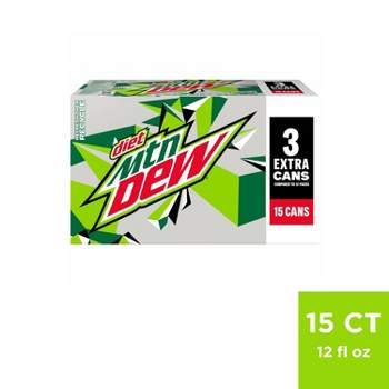 Diet Mountain Dew - 15pk/12 fl oz Cans