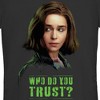 Juniors Womens Marvel: Secret Invasion Abigail Brand Who Do You Trust T-Shirt - 2 of 4