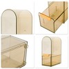 Unique Bargains Dust-proof Makeup Organizer for Vanity Holder Brown 1 Pc - 4 of 4