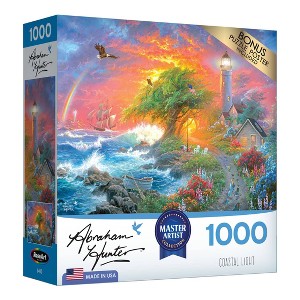 RoseArt Abraham Hunter Coastal Light Jigsaw Puzzle - 1000pc - 1 of 4