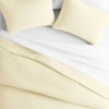 Quilted Coverlet and Shams Set Damask Square Herringbone Pattern - Becky Cameron - 2 of 4
