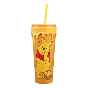 Winnie The Pooh You Had Me At Honey 24 Oz Golden Yellow Honey Drip Tumbler Plastic Cup - 1 of 4