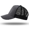 Nertpow American Flag Trucker Hat - Snapback Hat, Baseball Cap for Men Women - Breathable Mesh Side, Adjustable Fit - for Casual Wear - 2 of 4