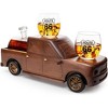 The Wine Savant Pickup Truck Design Whiskey & Wine Decanter Set Includes 2 Route 66 Whiskey Glasses, Beautiful Home Decor - 800 ml - 2 of 4