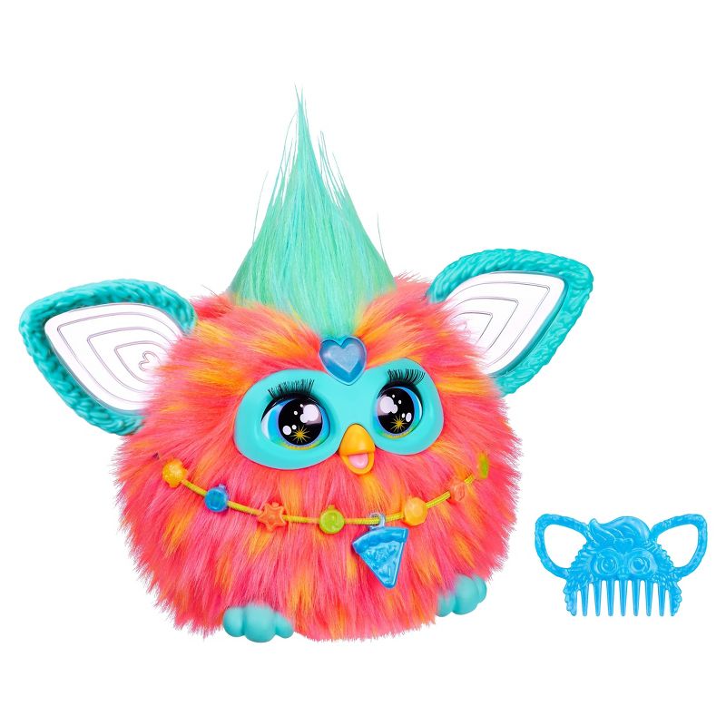 Furby Coral Interactive Plush Toy, 1 of 16