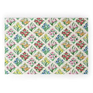 Evanjelina & Co Japanese Collection Cream 36" x 24" Welcome Mat - Society6 - 1 of 3