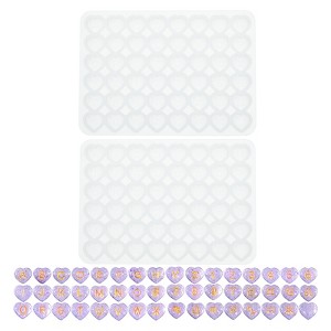 Unique Bargains DIY Flexible Craft Activity Kits Letter Resin Mould with Hole - 1 of 4