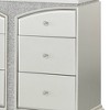 Maverick 67" Dressers Platinum - Acme Furniture: Glendale Style, 9 Drawers, Crystal Knobs, No Assembly Required - 3 of 4