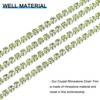 Unique Bargains DIY Bag Clothing Decoration Crystal Rhinestone Sew on Close Claw Chain Trim - 3 of 4