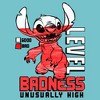 Girl's Lilo & Stitch Badness Level Unusually High T-Shirt - 2 of 4