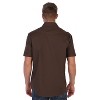 Gioberti Men's Casual Western Solid Short Sleeve Shirt With Pearl Snaps - 3 of 4