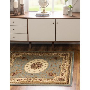 Unique Loom    Versailles Phillipe Area Rug - 1 of 4