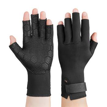 Brownmed Imak Compression Arthritis Gloves - Medium - Black : Target
