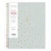 Blue Sky Rachel Parcell Weekly/Monthly Wirebound Planner 8.5x11 Clear Cover Cosmic Sea Mist - 3 of 4