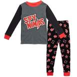 Spy Ninjas Pullover Pajama Shirt and Pants Sleep Set Little Kid to Big Kid