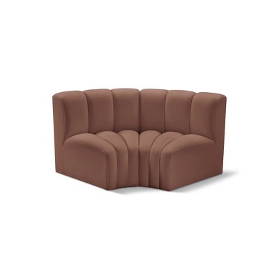 Meridian Furniture,Arc Vegan Leather Modular Sofa