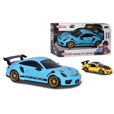 Majorette Porsche 911 GT3 RS Carrying Case with 1:64 Scale Die-Cast Vehicle