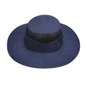 Solaris Mens Packable Bucket Hat, Outdoor UV Sun Protection Water Repellent Floppy Hats - 1 of 4