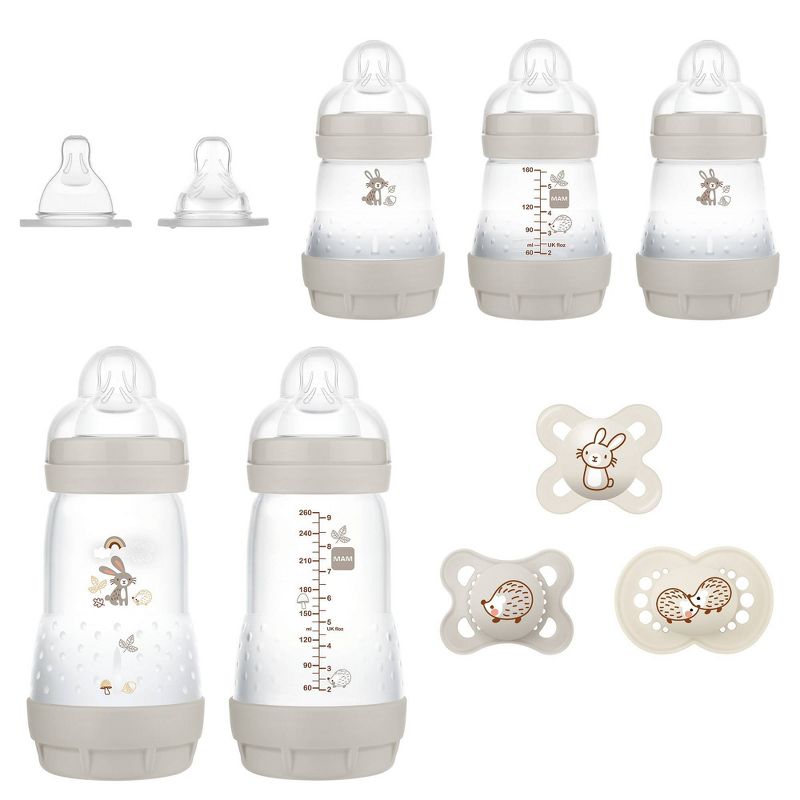 MAM Matte Collection Baby Bottle Essentials Gift Set - 10pc, 1 of 5