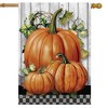 Briarwood Lane Fall House Flag 40x28 For Outdoor Country Pumpkins For Fall House Flag - 4 of 4