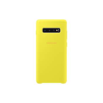 Original Samsung Galaxy S10 Plus Silicone Cover - Yellow