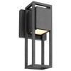 Nuvo Lighting Supreme 1 - Light Lantern in  Matte Black - 3 of 4