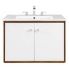 Modway Transmit 30" Wall-Mount Vanity – Modern Floating Bathroom Cabinet - 4 of 4