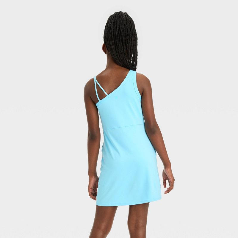Girls' Asymmetrical Active Dress - All In Motion™, 3 of 5