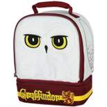 Harry Potter Hedwig the Owl Gryffindor House Dual Compartment Insulated Lunch Bag Multicoloured