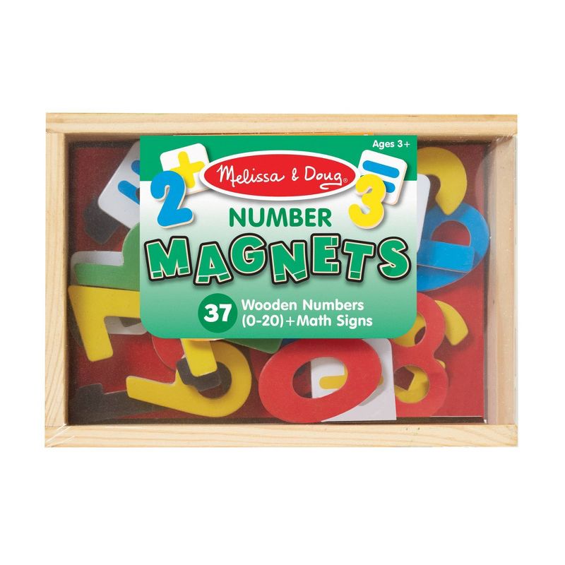 Melissa &#38; Doug Magnetic Wooden Numbers, 4 of 11