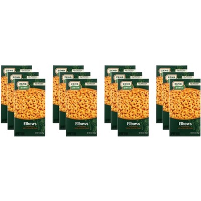 ZENB Pasta Yellow Pea Elbows - Pack of 12 - 8 OZ