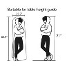MAYEERTY Arched Mirror 65X23 Gold Aluminum Frame Floor Wall Mounted Upgraded Bathroom Bedroom - 4 of 4
