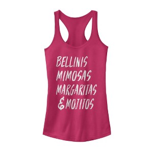 CHIN UP Summer Cocktails Racerback Tank Top - 1 of 3