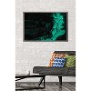 Trends International Urban - Green Splatter Framed Wall Poster Prints - 2 of 4