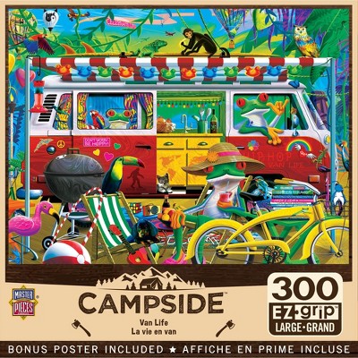 MasterPieces Campside - Van Life 300 Piece EZ Grip Puzzle
