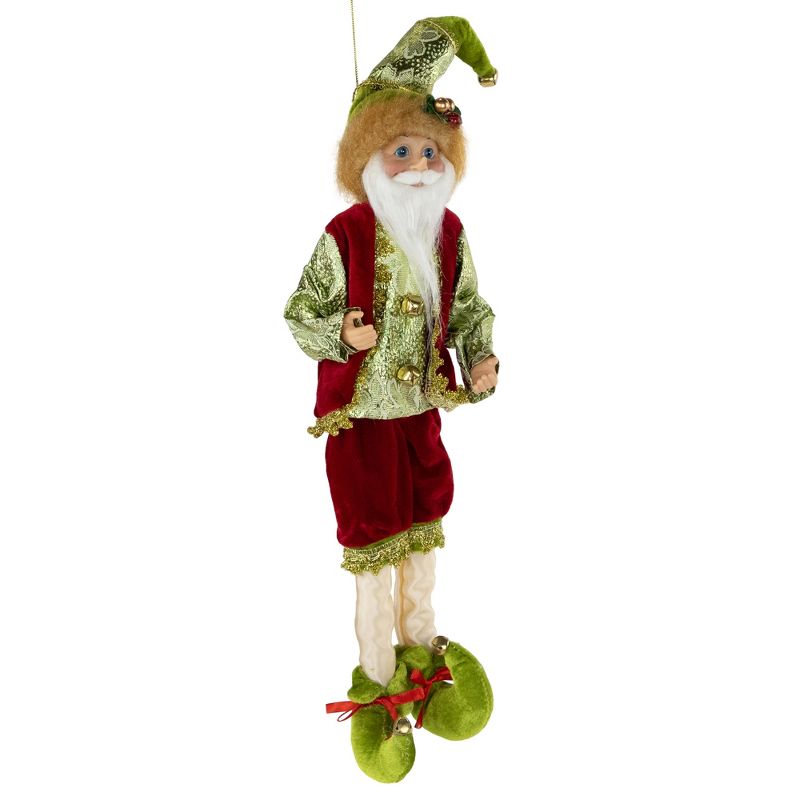Northlight Poseable Whimsical Elf Christmas Figurine - 18", 4 of 6