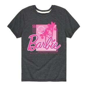Boys' - Barbie - Barbie Pink Core Short Sleeve Graphic T-Shirt - 1 of 4
