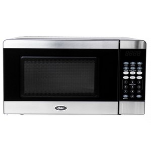 Oster 0.7 Cu. Ft. 700 Watt Stainless Steel Microwave Oven - 1 of 4